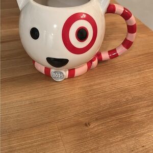 Wondershop Red and White Dog Mug